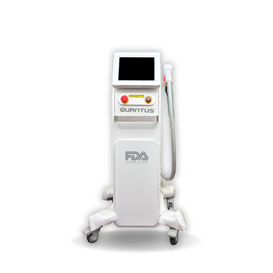 Quantus Tripulse FDA approved 800w Triple wave Verical Diode Laser With Hyper Cooling Technology. FDA/CE Approved Medical Laser 3 wavelength 755nm 808nm 1064nm Diode Laser Hair Removal Machines