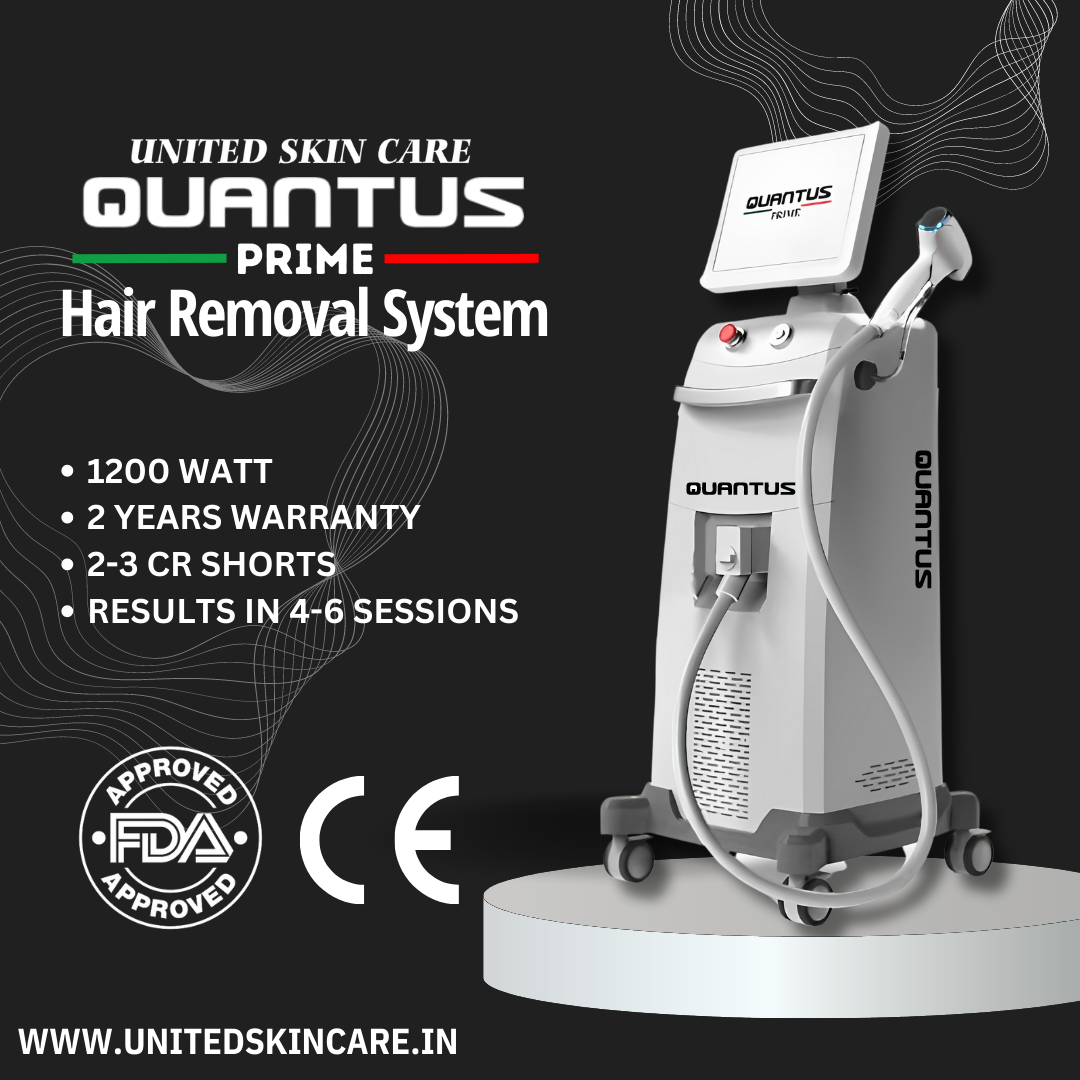 Quantus Prime Fda approved 1200w Triple wave Vertical Diode Laser