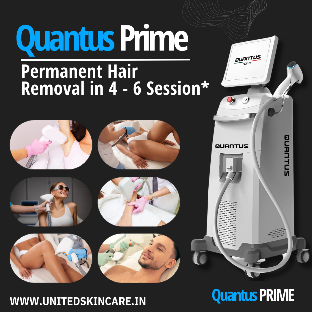Quantus Prime Fda approved 1200w Triple wave Vertical Diode Laser