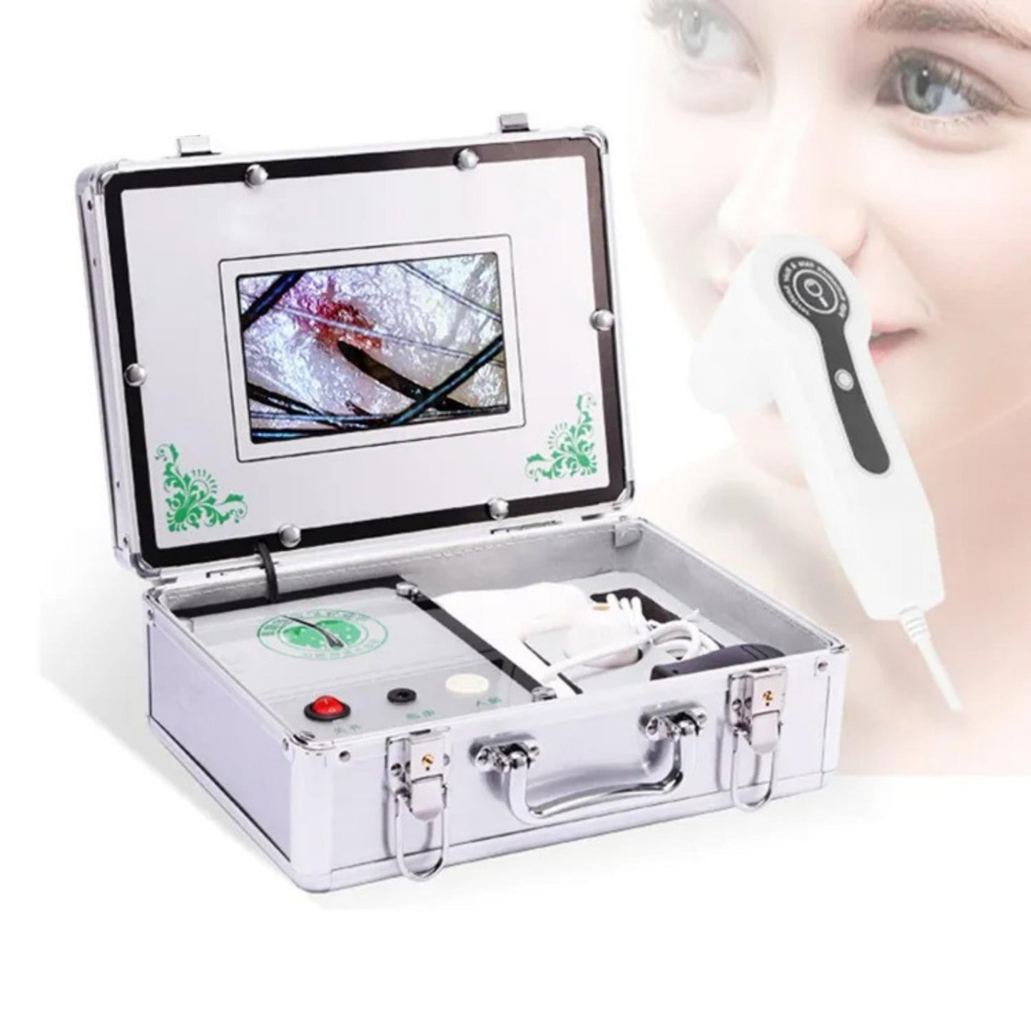 LED Display Hair Skin Analyzer, For Professional