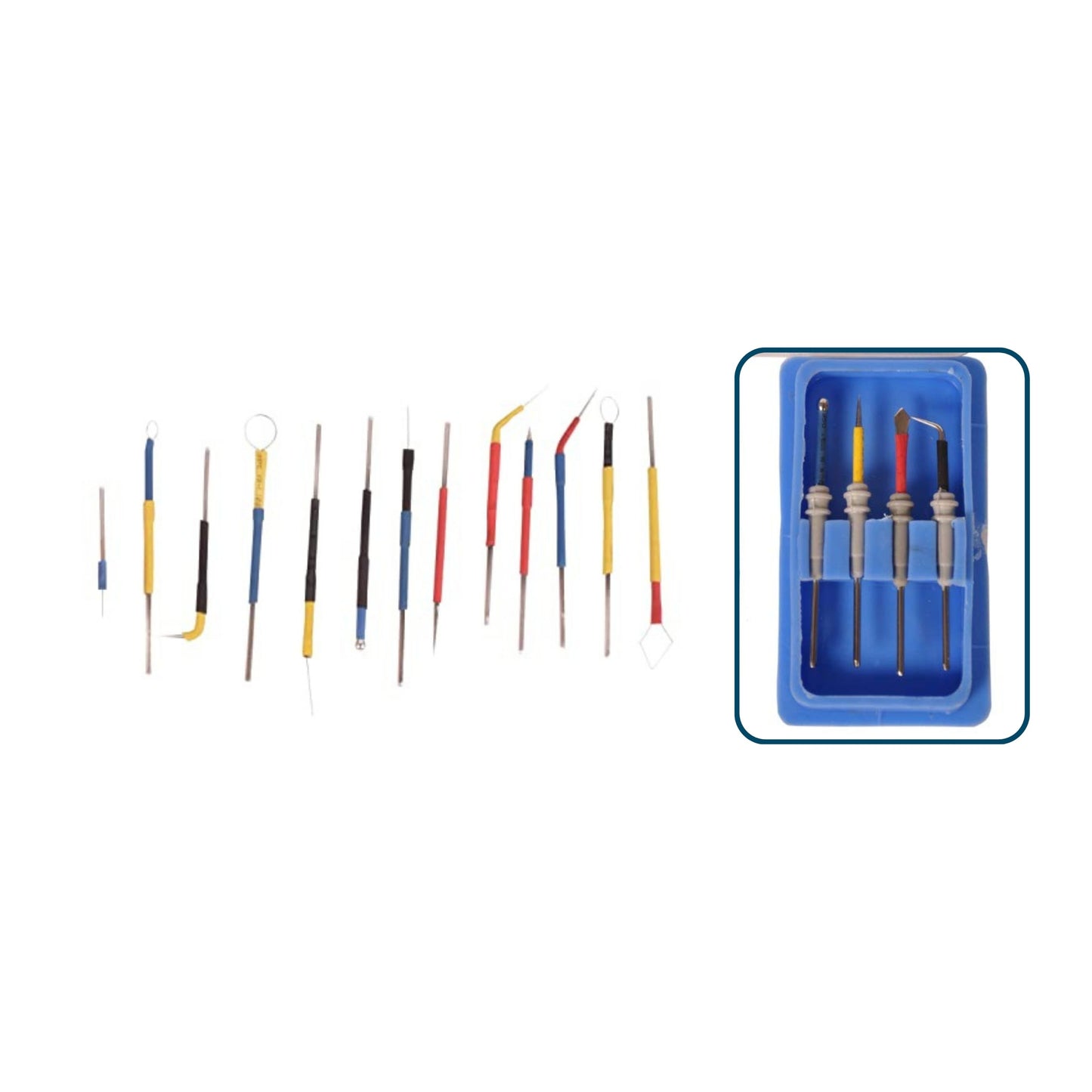 RF Cautery Needles | 16 Needle Attachments | 4.2 MhZ RF Cautery