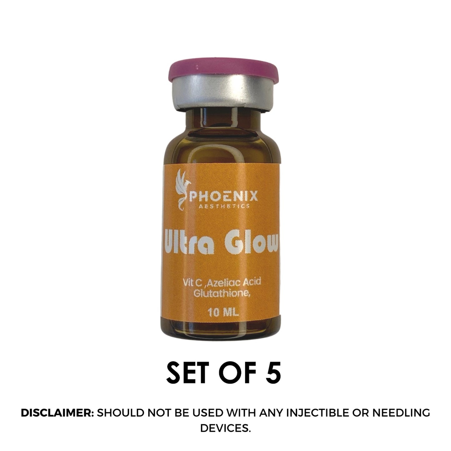 Ultra Glow Oxy Meso Shots (Set of 5) Meso Electroporation Solutions