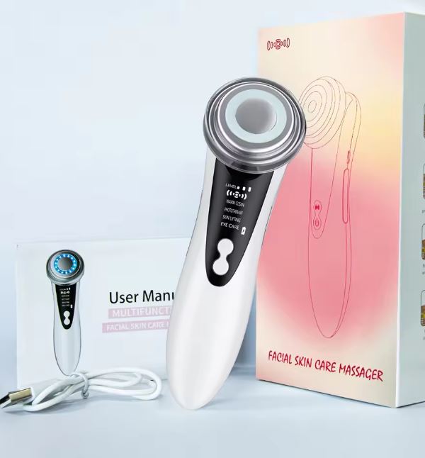 5 in One Hot & Cold Device | EMS, Anti-Aging, Rejuvenation, Micro-Vibration & Deep Cleansing |
