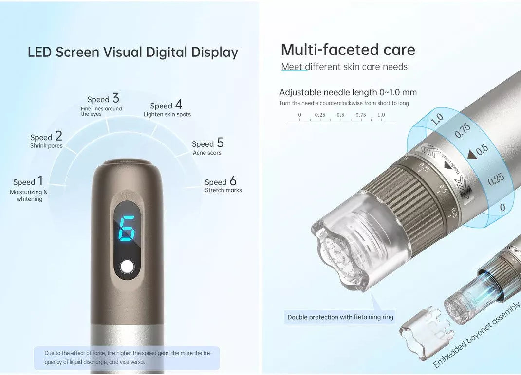 Hydra Pen H3 - Microneedling Device for Skin Texture and Acne Scars