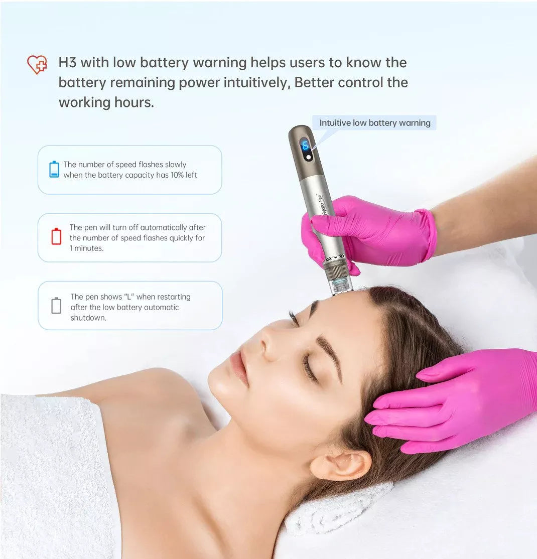 Hydra Pen H3 - Microneedling Device for Skin Texture and Acne Scars