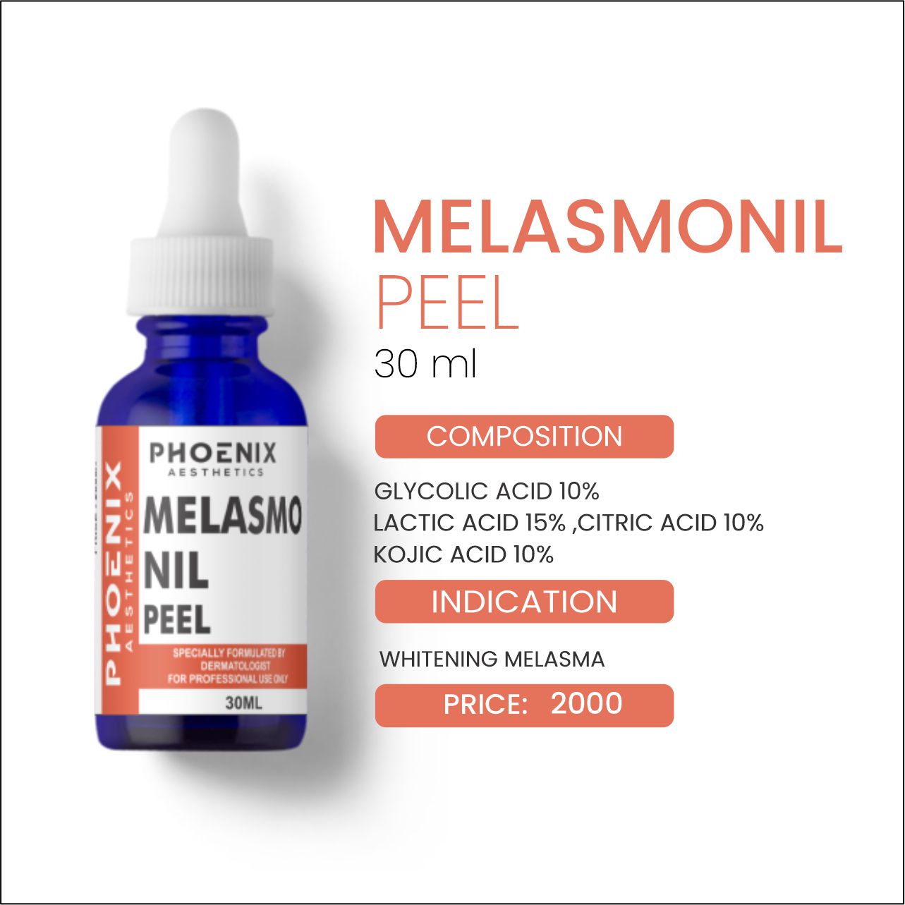 Melasmonil Peel, 30 Ml