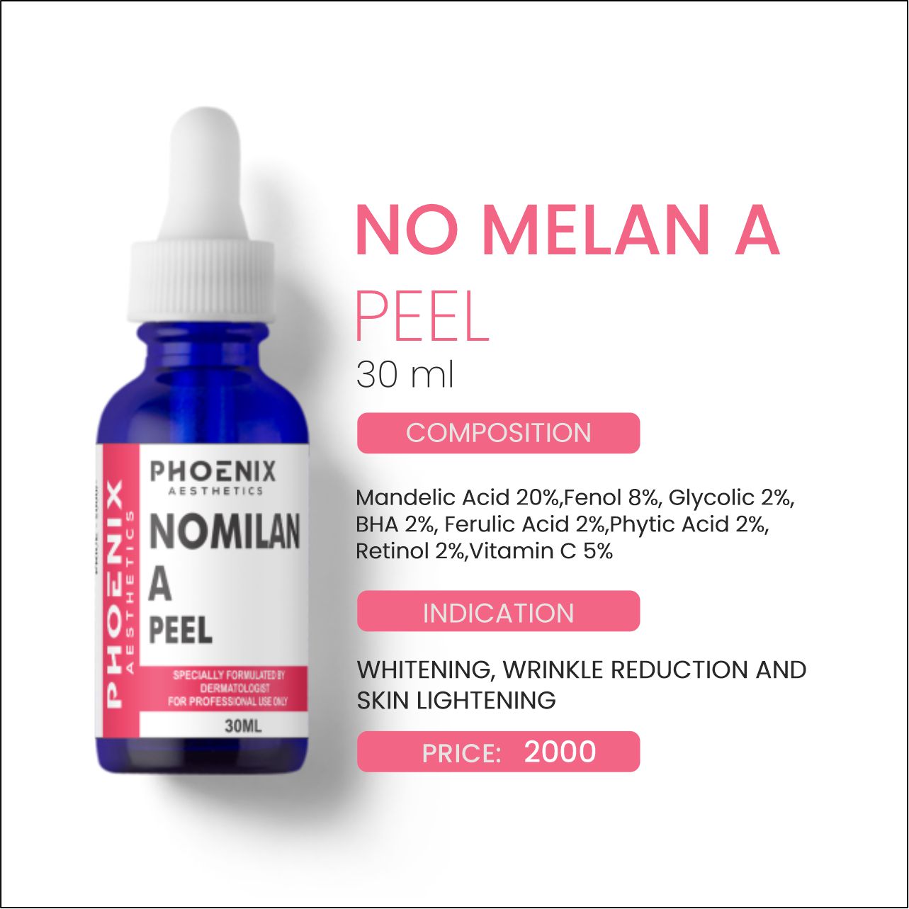 No Melan A Peel, 30ml
