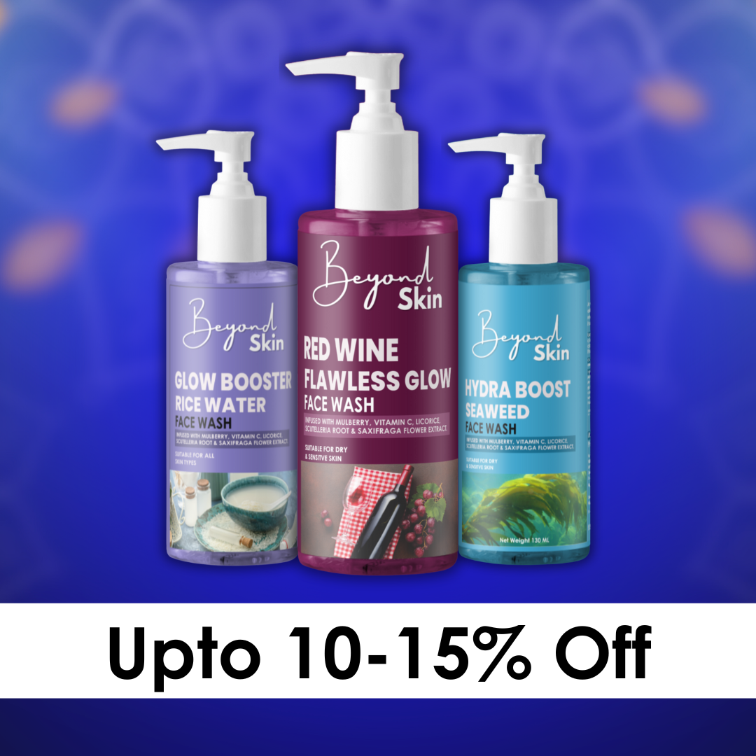 Beyond Skin Facewash Range