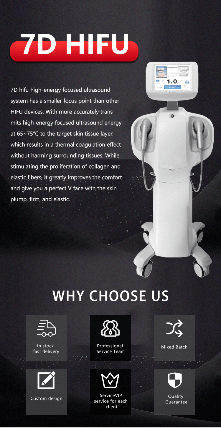 7D - Hifu Skin tightening and lifting machine
