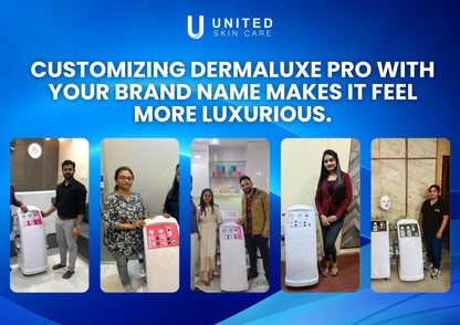 Dermaluxe Pro Hydra Facial 12 In One | Hydra facial | Crystal Dermabrasion | Diamond Dermabrasion | Made In India 3 years replacement guarantee | Alice Bubble Machine