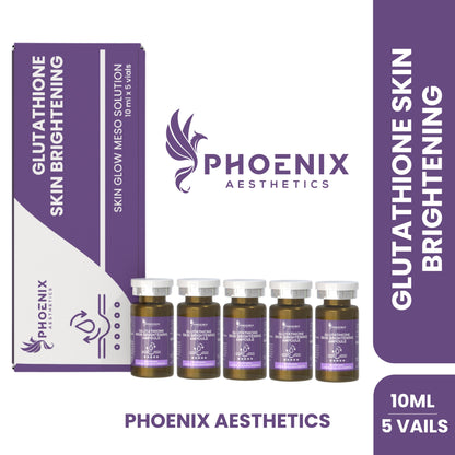 Glutathione Skin Brightening Meso Solution Glutathione meso Cocktail 10 ML* 5 Vials