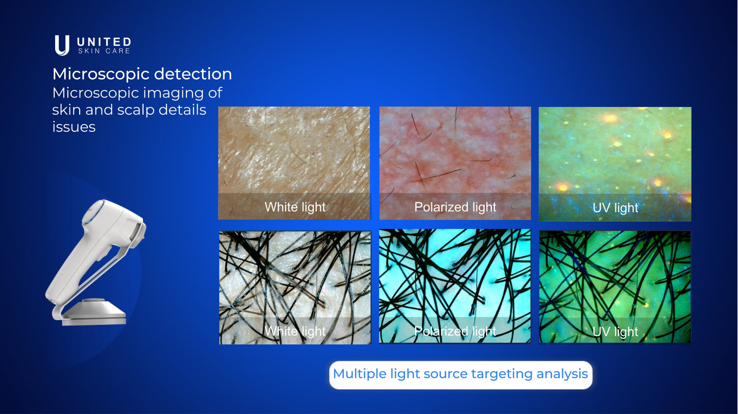 Quantus Vision Pro | AI Intelligent Skin & Hair Analyser