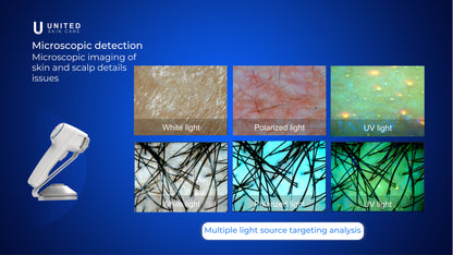Quantus Vision Pro | AI Intelligent Skin & Hair Analyser