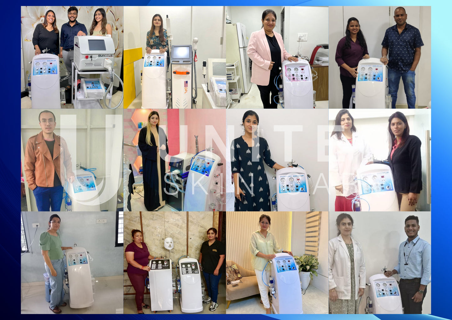Dermaluxe Pro Hydra Facial 12 In One | Hydra facial | Crystal Dermabrasion | Diamond Dermabrasion | Made In India 3 years replacement guarantee | Alice Bubble Machine
