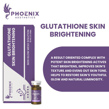 Glutathione Skin Brightening Meso Solution Glutathione meso Cocktail 10 ML* 5 Vials