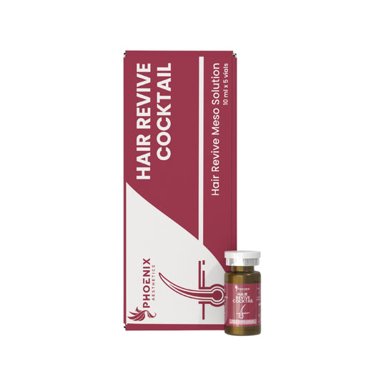 Hair Cocktail | HAIR Meso REVIVE BOOSTER AMPULE | MCCM HAIR COCKTAILS | HAIR REGROWTH SOLUTIONS (10ML * 5 VIALS)