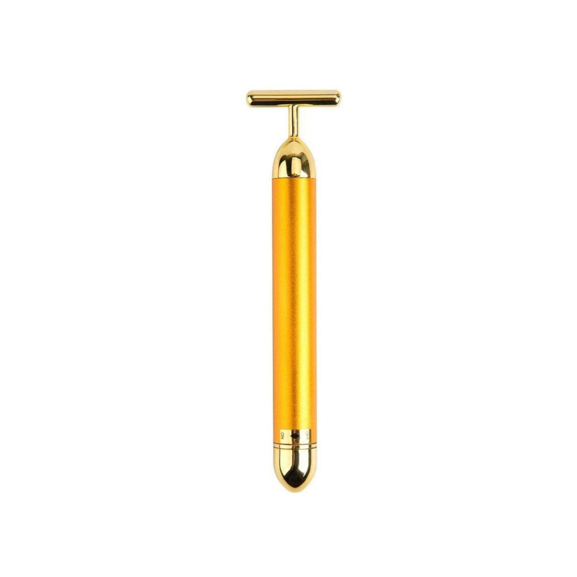 Portable Face 24k Gold Vibration Facial Beauty Roller Massager Stick L United Skin Care Portable Face 24k Gold Vibration Facial Beauty Roller Massager Stick L United Skin Care