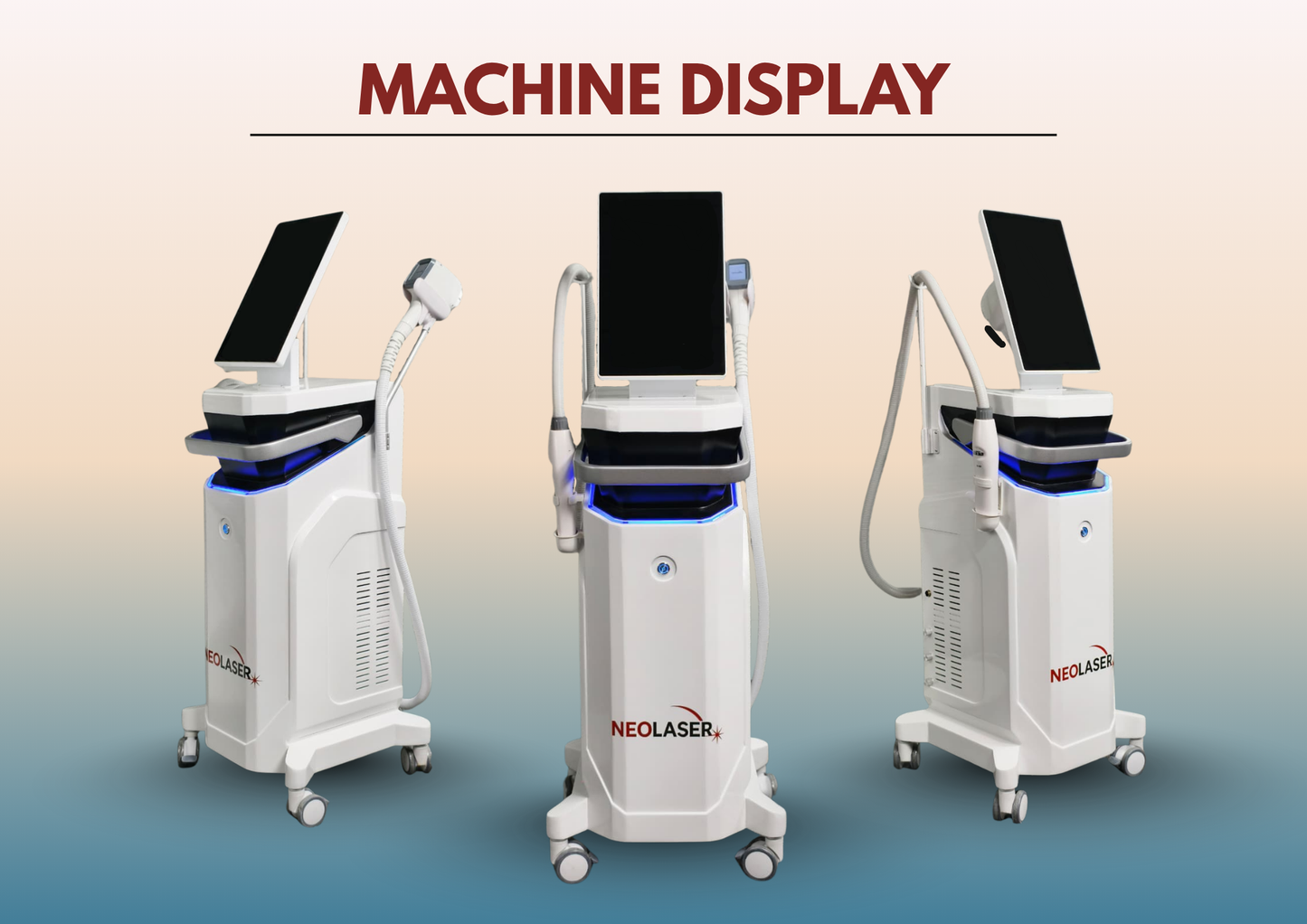 Neo Laser 2500W Diode + Nd:YAG Laser Machine | 4-Wave Diode Hair Removal + Pico Tattoo & Pigmentation | CE Approved