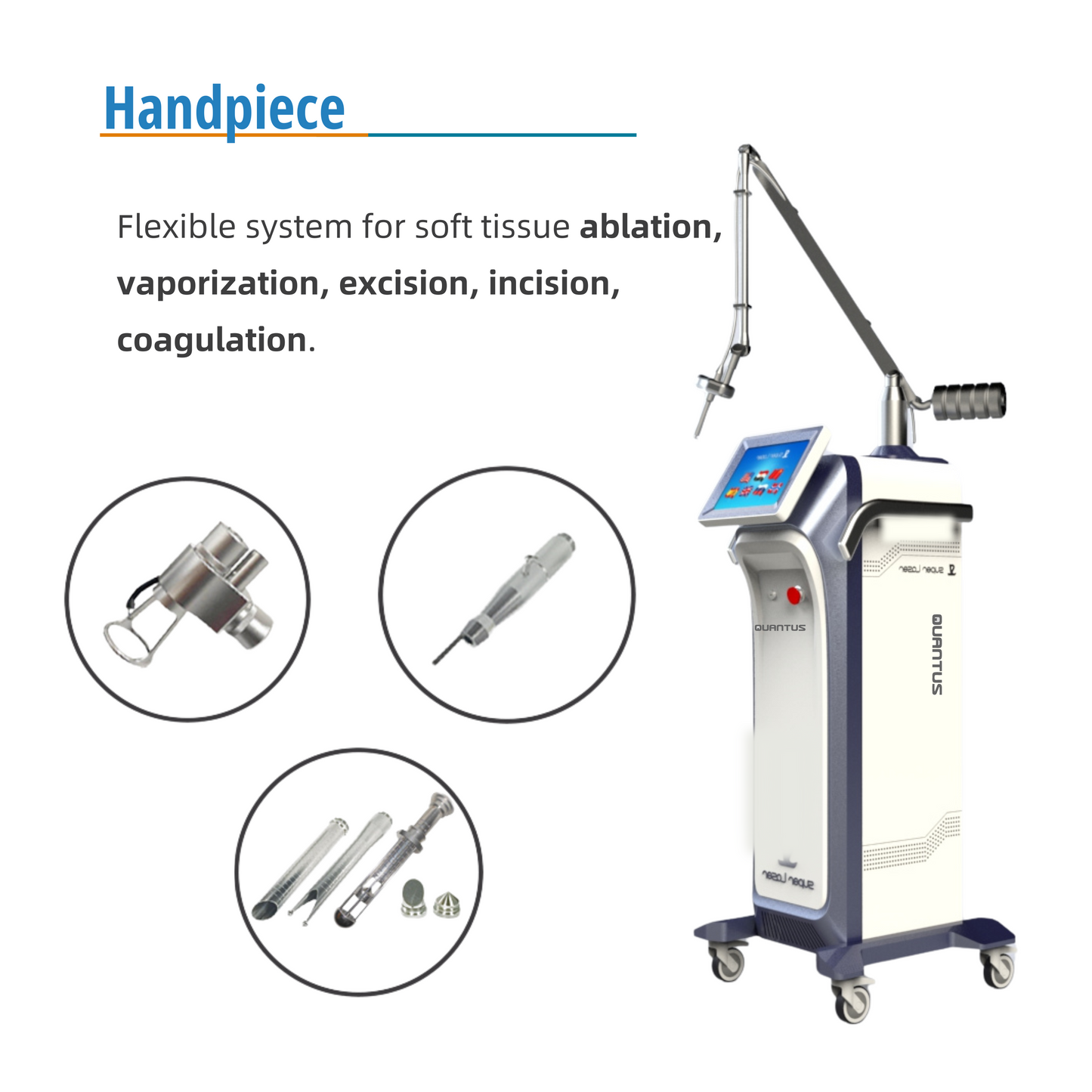Quantus Silk Beam | CO2 Fractional Laser | 60 Watt Laser Machine