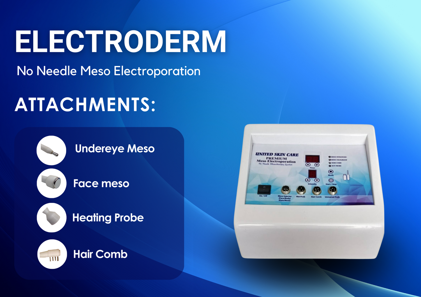 Meso Electroporation | Mesotherapy Machine Made In India |