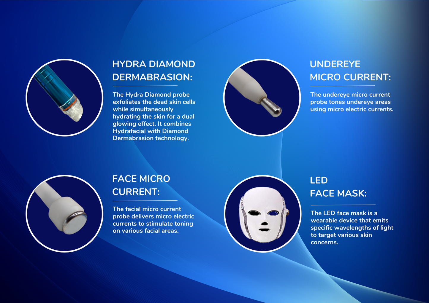 Hydraluxe Hydro Facial 9 in One | Made in India | 2 Years Warranty | 9 in One Medifacial Platform