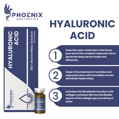 Hyaluronic 10% Meso Solution Skin Revive Booster for scars open pores hydration | Micro needling Meso Electroporation