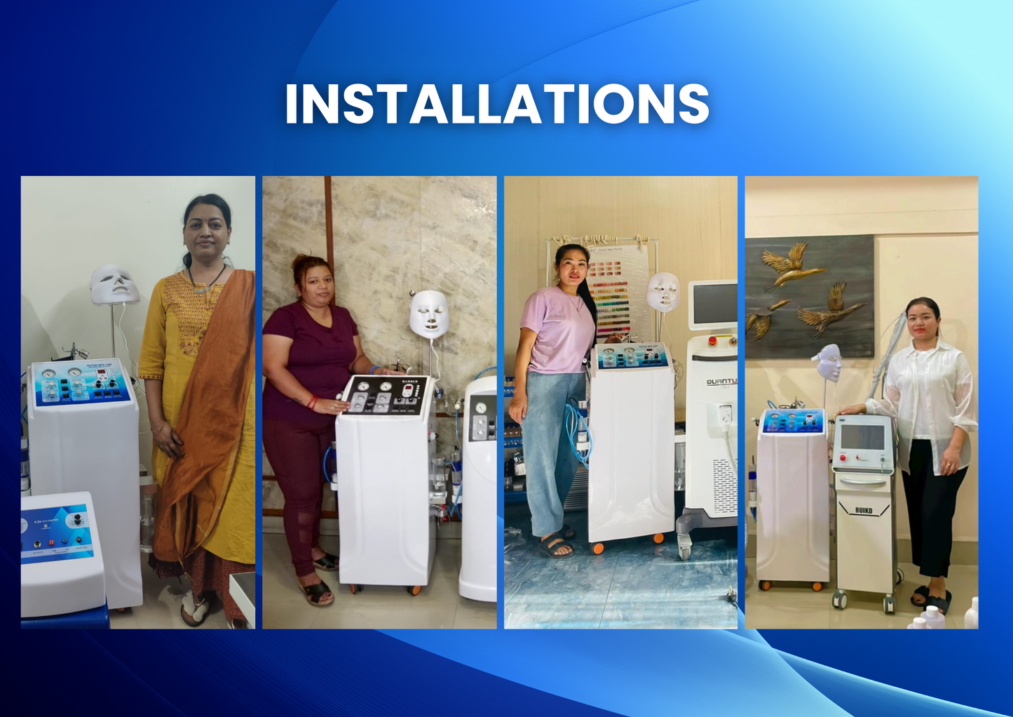 Dermaluxe Lite Hydro Facial 10 in one | Complete Medifacial Solution | 3 years replacement guarantee | Hydro Facial | Made In India