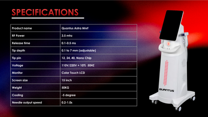 Quantus Astra MNRF | 7 mm Depth | 3.5 MHz | Invasive and Non-Invasive