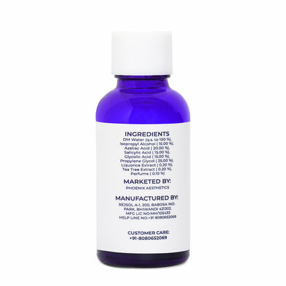 AZELIC ACNIL PEEL – Professional Azelaic Acid Acne Congestion Peel (30 ml)