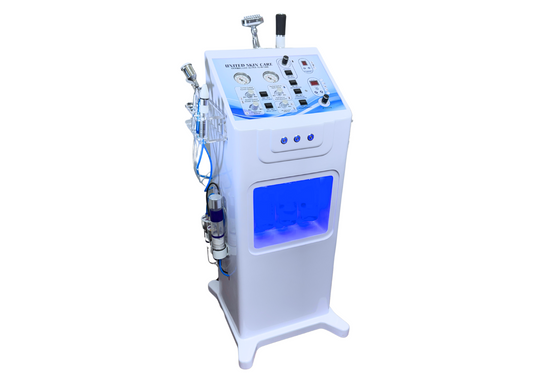 Dermaluxe Ultra Hydrofacial 15 in One | 3 Year Warranty | Made in India | Hydro Facial Dermabrasion Radio Frequency Meso Electroporation Oxygeneo