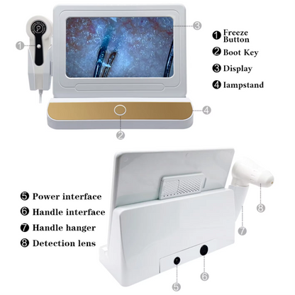 USC Professional Hair & Scalp Analyzer – HD Follicle Detection System