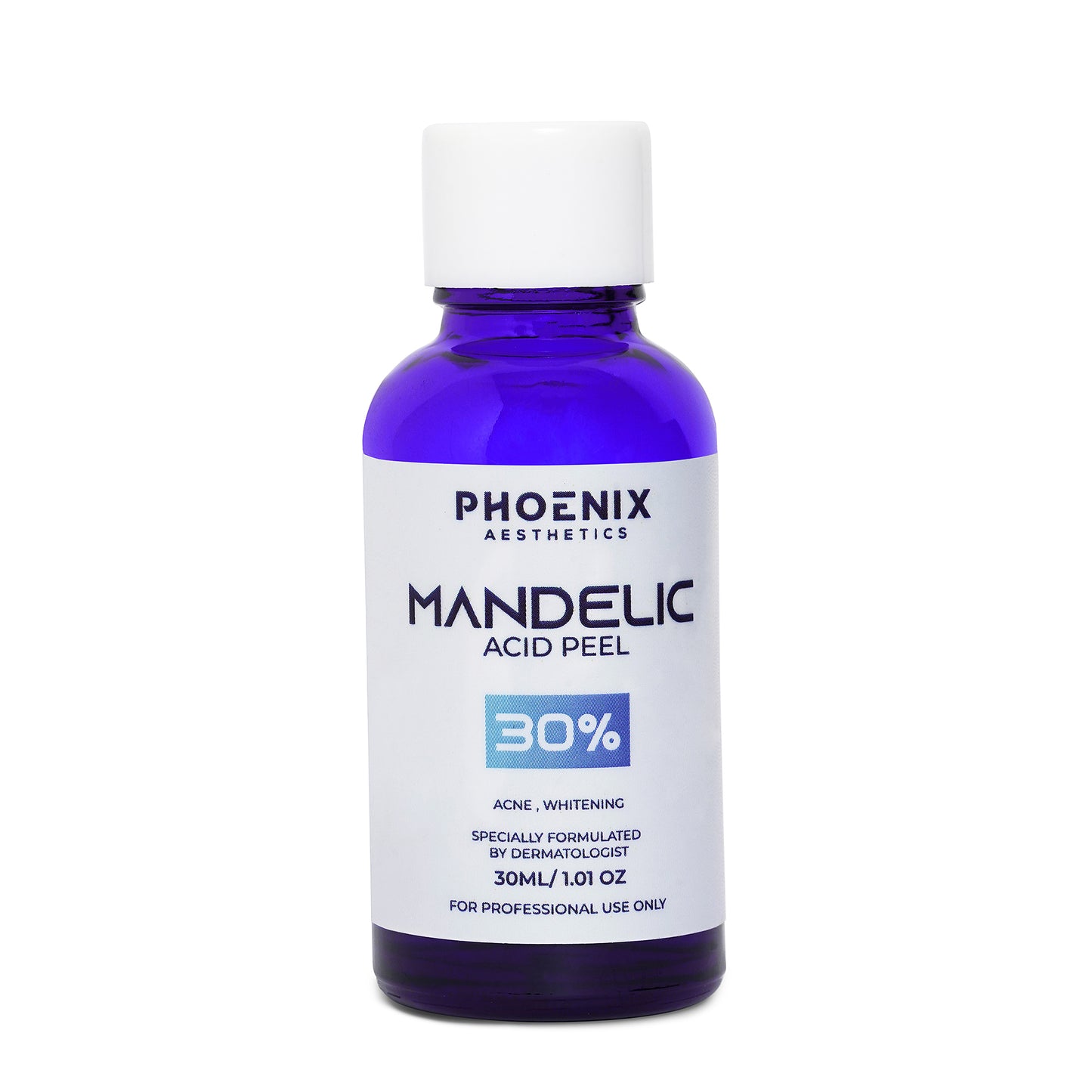 MANDELIC PEEL 30% – Professional AHA Exfoliating Brightening Chemical Peel (30 ml)