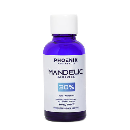 MANDELIC PEEL 30% – Professional AHA Exfoliating Brightening Chemical Peel (30 ml)