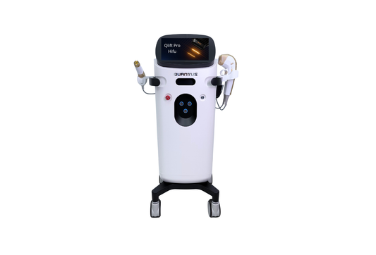 Quantus Q-Lift Pro Tri-HIFU | High Intensity Focused Ultrasound, Radio Frequency, EMS | 10 Cartridges