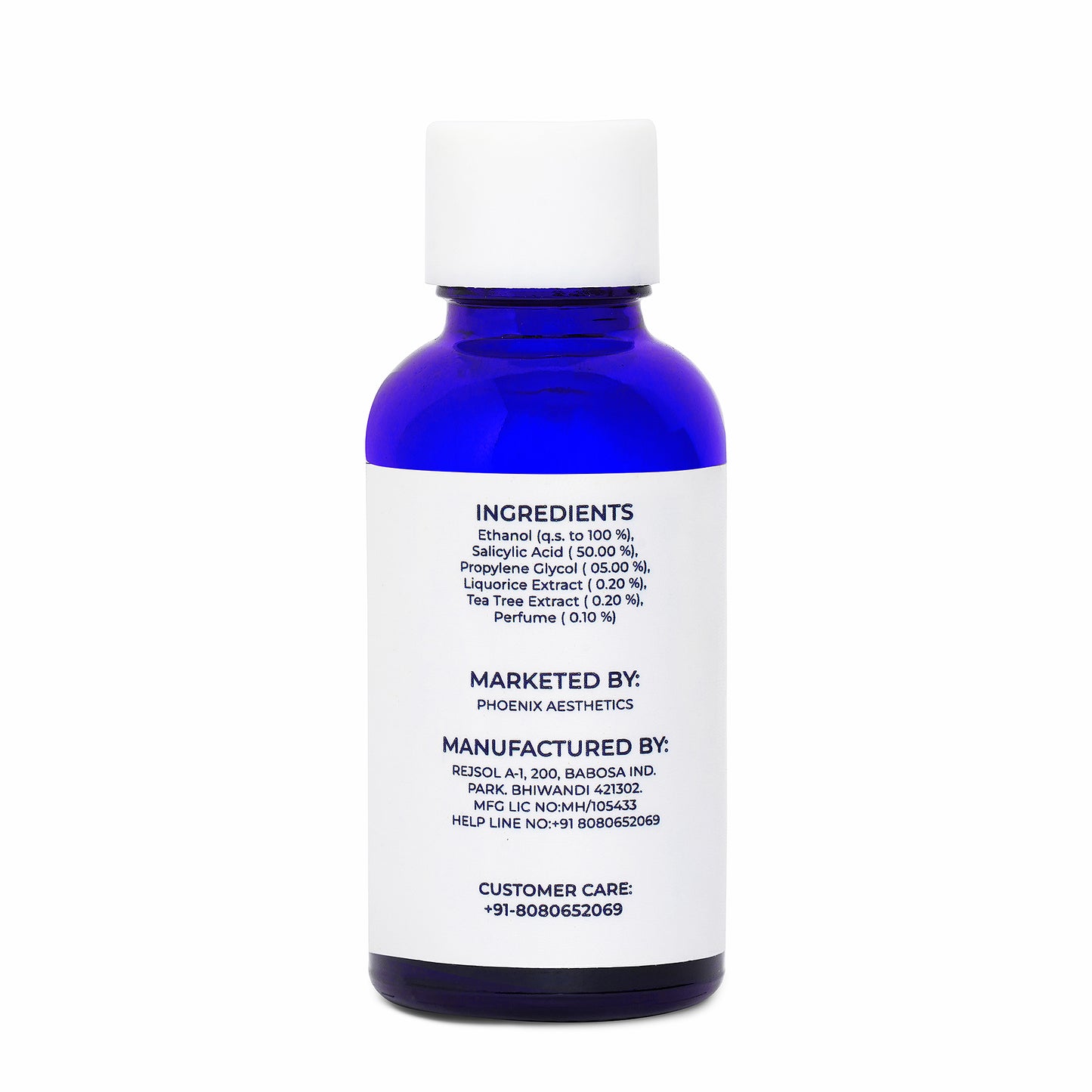 SALICYLIC PEEL 50% – High-Strength BHA Exfoliating Clarifying Chemical Peel (30 ml)