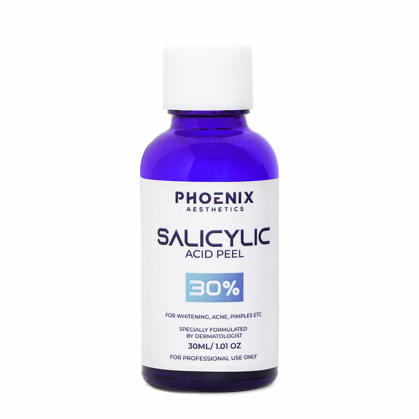 SALICYLIC PEEL 30% – Professional BHA Exfoliating Clarifying Chemical Peel (30 ml)