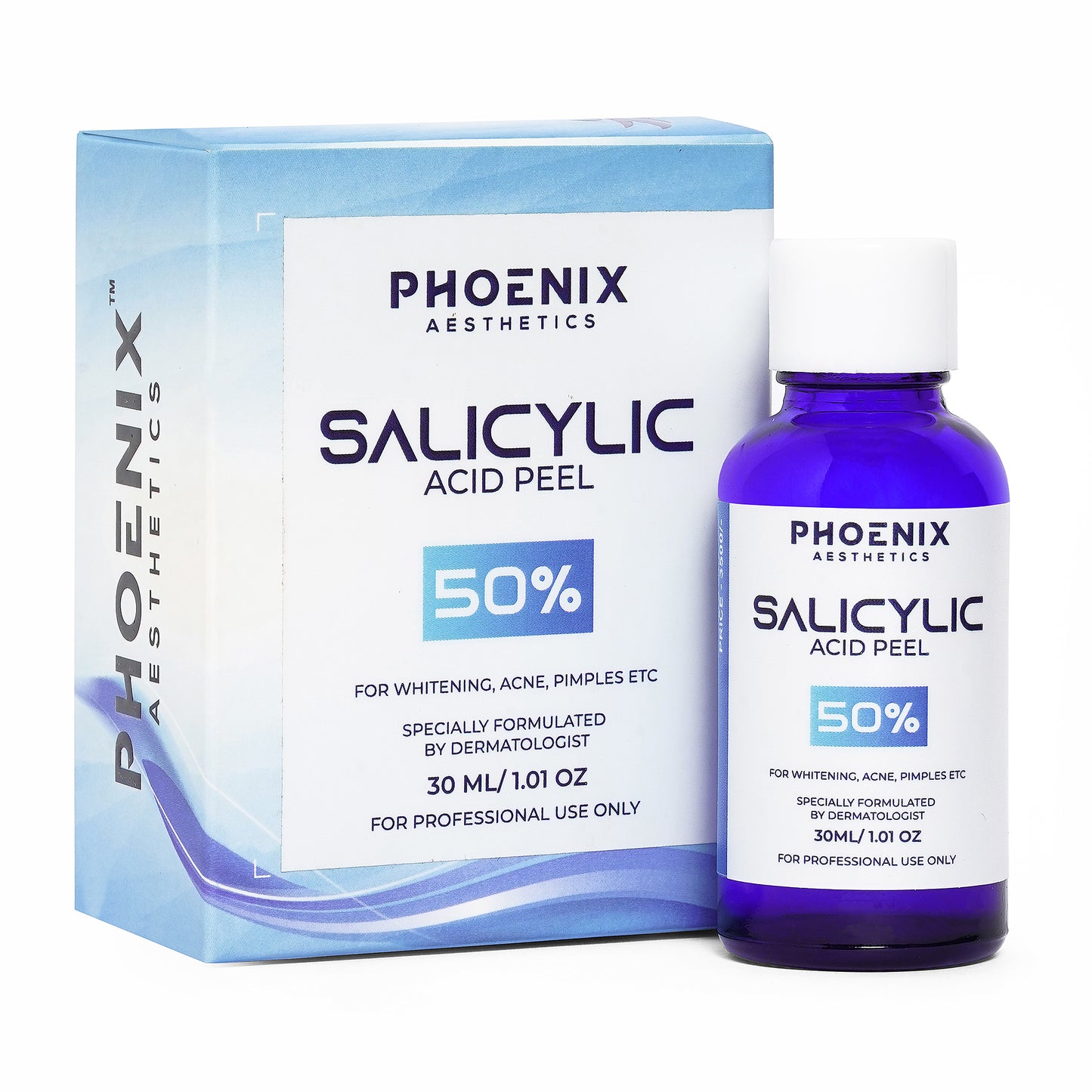 SALICYLIC PEEL 50% – High-Strength BHA Exfoliating Clarifying Chemical Peel (30 ml)