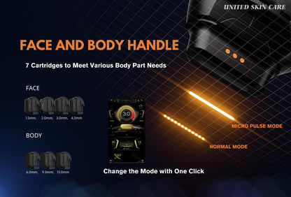 Quantus Q-Lift Pro Tri-HIFU | High Intensity Focused Ultrasound, Radio Frequency, EMS | 10 Cartridges