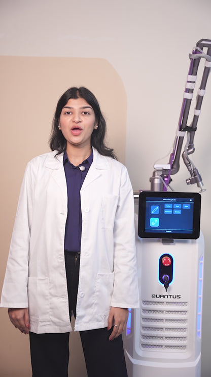 Quantus Ultra Beam CO2 Fractional Laser Machine | 60W True Power | 10600nm UltraPulse | Skin Resurfacing, Acne Scars, Pigment & Scar Removal | FDA & CE Approved | United Skin Care