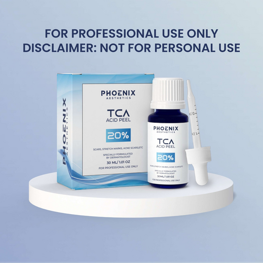 TCA Peel 20%  – Professional Trichloroacetic Acid Medium-Depth Exfoliating Rejuvenating Chemical Peel (30 ml)