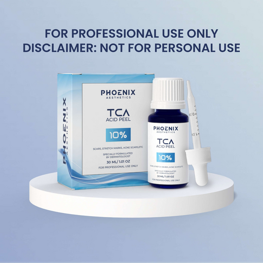 TCA Peel 10%  – Professional Trichloroacetic Acid Exfoliating Rejuvenating Chemical Peel (30 ml)