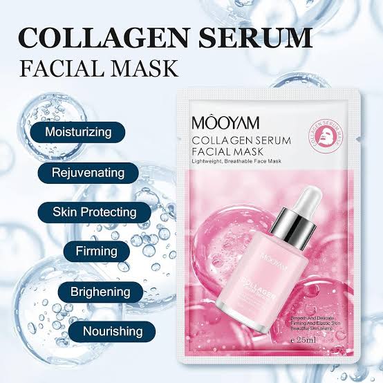 Hydrofacial Collagen Sheet Masks | Pack of 5