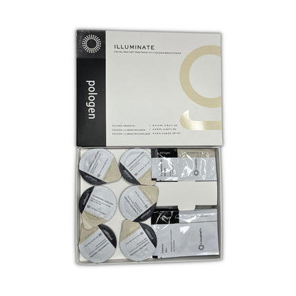 Illuminate Facial Kit for Professional Skin Brightening, Exfoliation, Oxygenation and Rejuvenation – Advanced Dermatology Consumables for Clinics & Salons