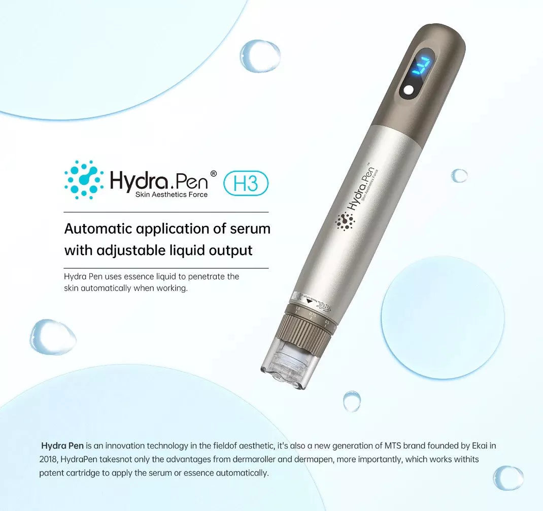 Hydra Pen H3 - Microneedling Device for Skin Texture and Acne Scars