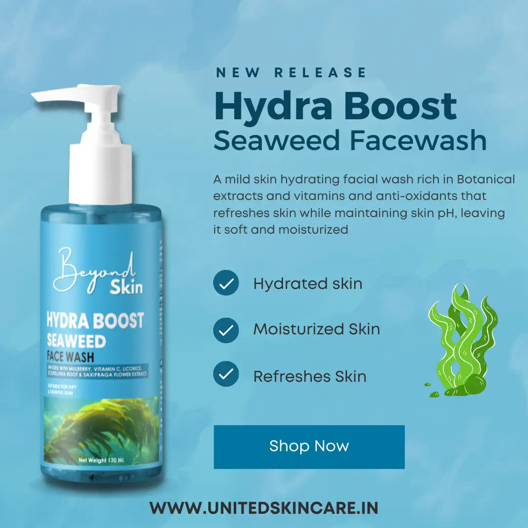 Hydra Boost Seaweed Facewash | Hydrating Facewash | Best Facewash Under 399