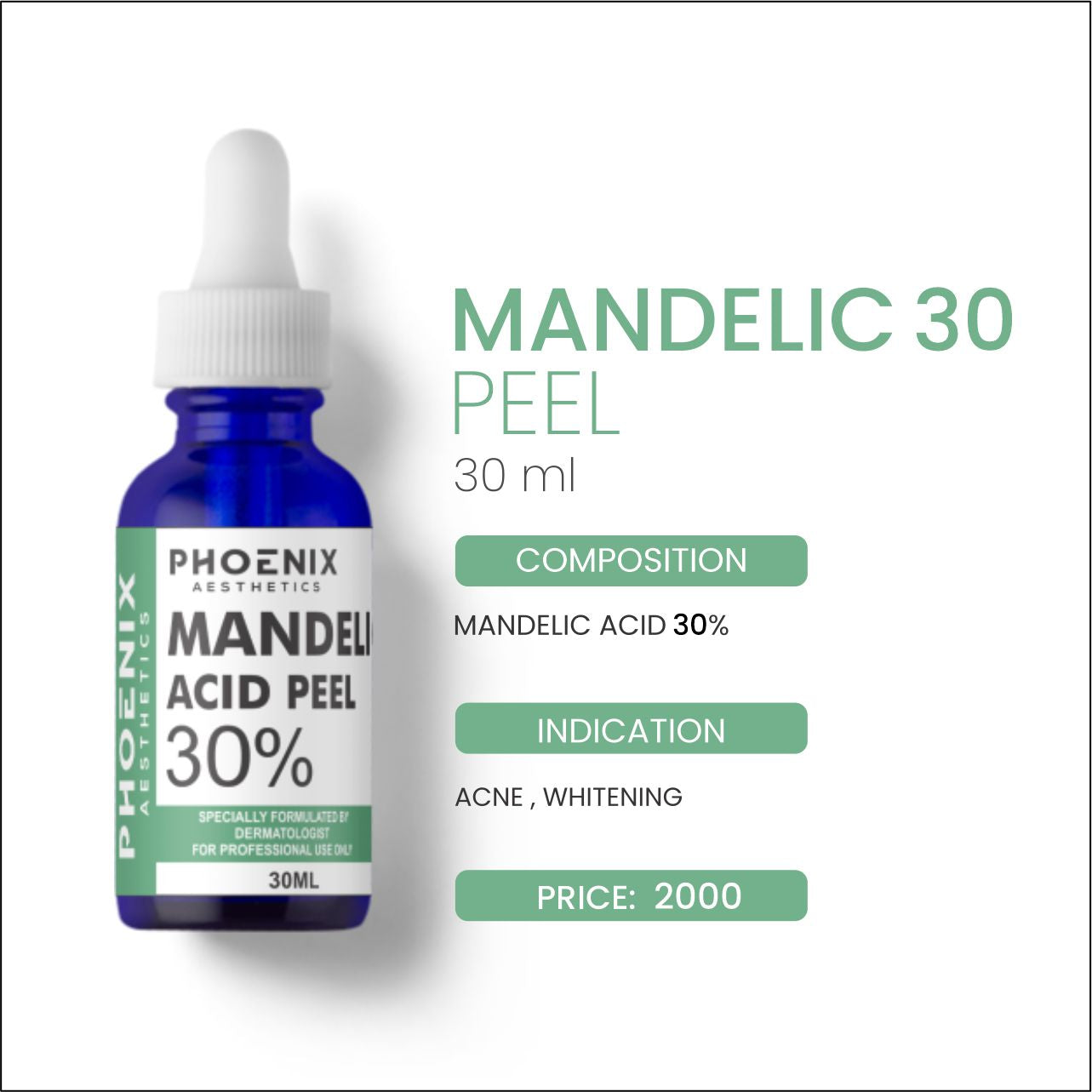 Mandelic 30 Peel, 30 Ml