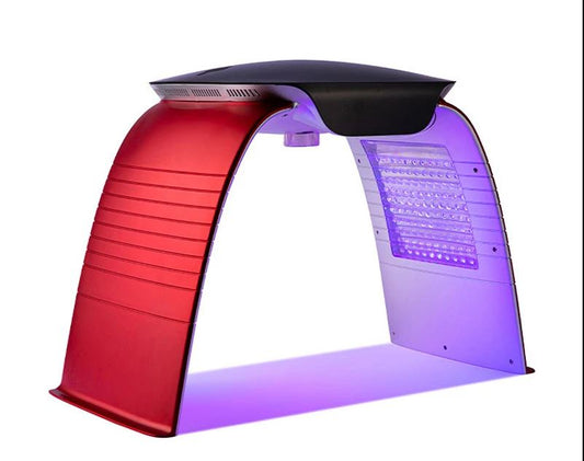 LED Omega Light Therapy Facial Machine With Steamer