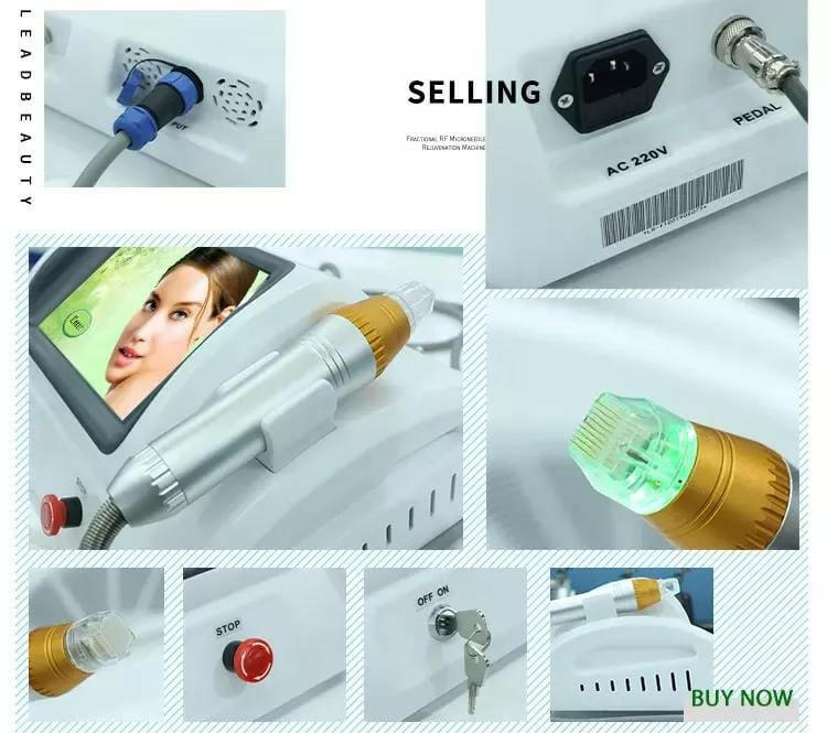 Portable Fractional Rf Microneedle Machine Mnrf Machine