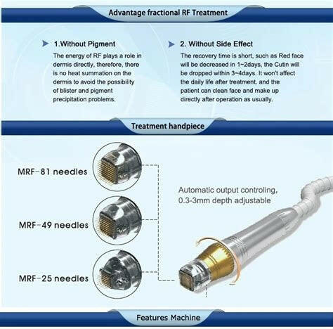 Portable Fractional Rf Microneedle Machine Mnrf Machine