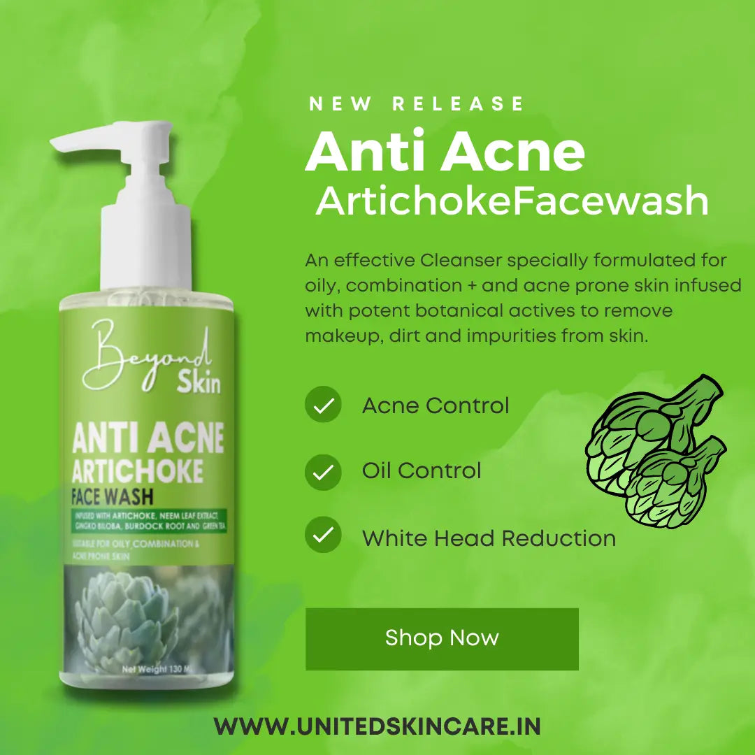 Anti Acne Artichoke Facewash With Salicylic Acid For Acne And Oil Co